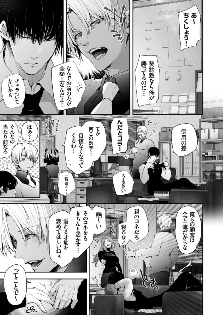 体のいい左遷 〜女上司♀は新人♂2人にセカンドバージンを奪われる〜 中編-3