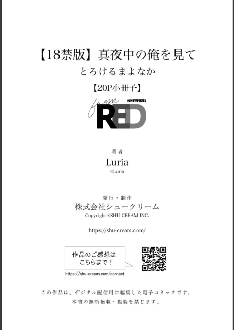 【18禁版】真夜中の俺を見て とろけるまよなか【20P小冊子】-5