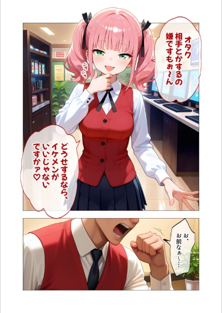 当店限定!セックス¥0サービス 〜ナマイキ店員さんにわからせえっち〜 モザイク版-4