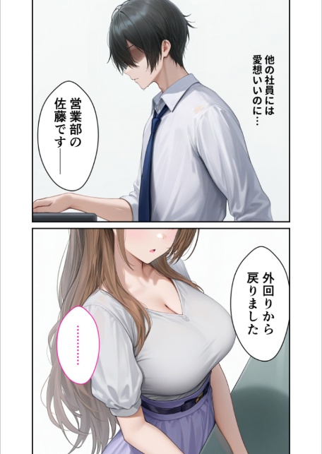 キラキラ美人OLの裏腹な性欲 〜人気受付嬢の本性は汚され願望のド変態〜 モザイク版-7