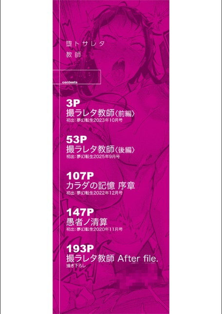 堕トサレタ教師【1話試し読み付き】 File.バカ乳クソ教師のハメ動画-2