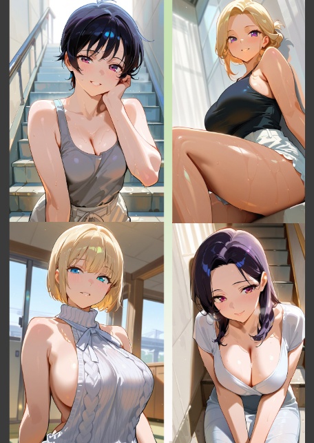 団地妻は発情中4 幼なじみ巨乳白ギャル花音-7