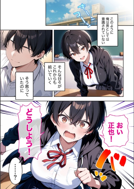 ボーイッシュ幼馴染がエロすぎて困っています-7