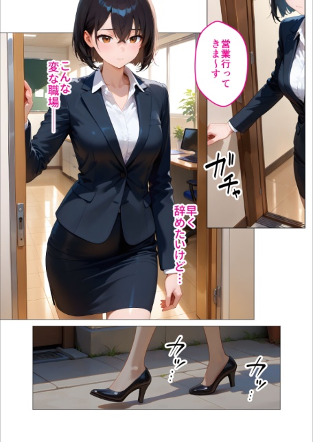 当店限定！セックス￥0サービス 〜新人営業さんの崖っぷちえっち〜 モザイク版-6