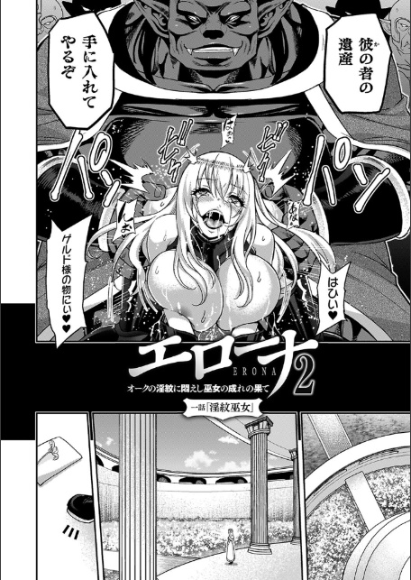 エローナ2 オークの淫紋に悶えし巫女の成れの果て-4