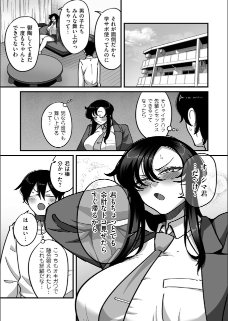 学園サポ日記comix 第3話 学園一の美女 イチハラ先輩編-3