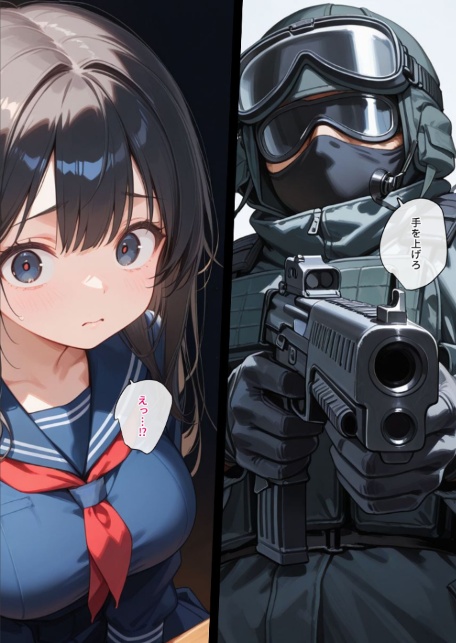 学園を占拠したテロリストがド変態だったら モザイク版-5