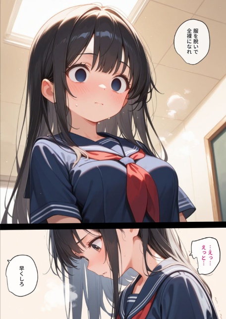 学園を占拠したテロリストがド変態だったら モザイク版-8