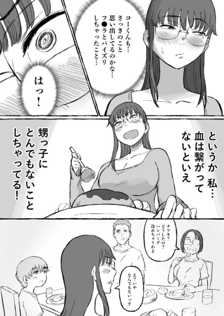 陰キャ女子と快楽に目覚めた甥っ子。（2）〜性欲ぶちまけ強●クンニからの親バレ不可避絶体絶命中●しSEX〜-5