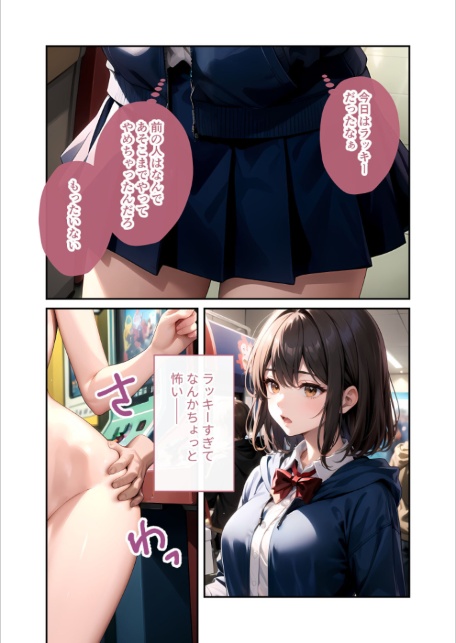 陰キャの僕、透視の力を手に入れる。第十三話 〜ダウナー女子の報復潮吹きゲーム〜 モザイク版-8