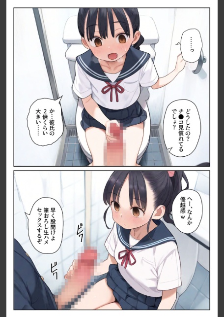 片想いだった幼馴染を●●漬けにして寝取り●●●する。 モザイク版-11