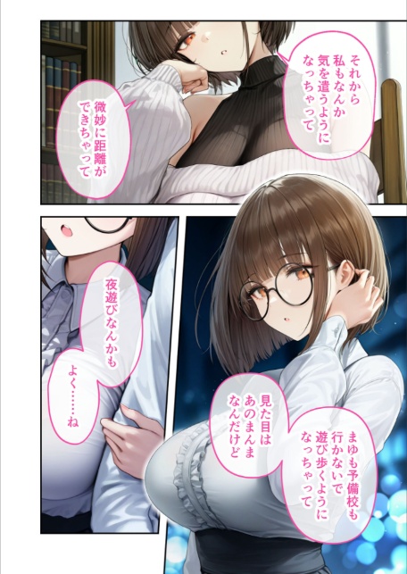 僕のセフレは憧れの先輩そっくりな双子の妹さん（6）今日、いつもより激しいね……？ モザイク版-14