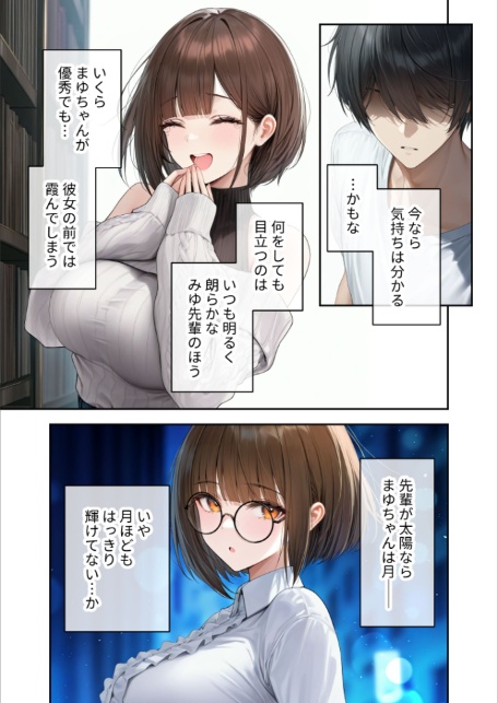 僕のセフレは憧れの先輩そっくりな双子の妹さん（6）今日、いつもより激しいね……？ モザイク版-17