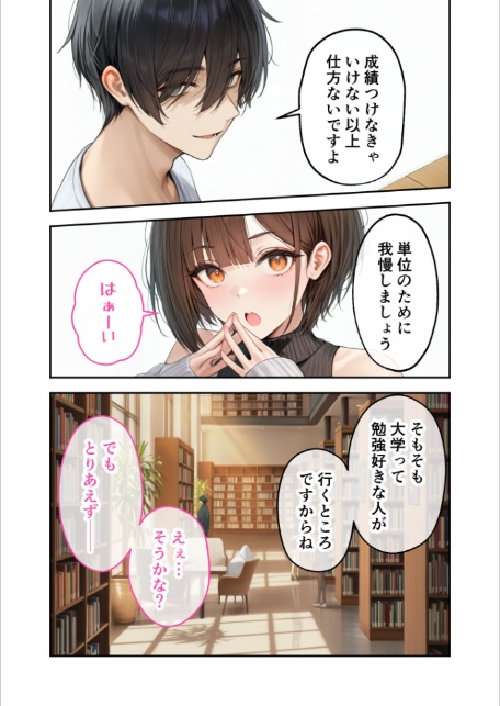 僕のセフレは憧れの先輩そっくりな双子の妹さん（6）今日、いつもより激しいね……？ モザイク版-8
