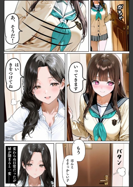 隣人種付け〜母の次は娘も アクメ管理で迎える絶頂〜 モザイク版-9