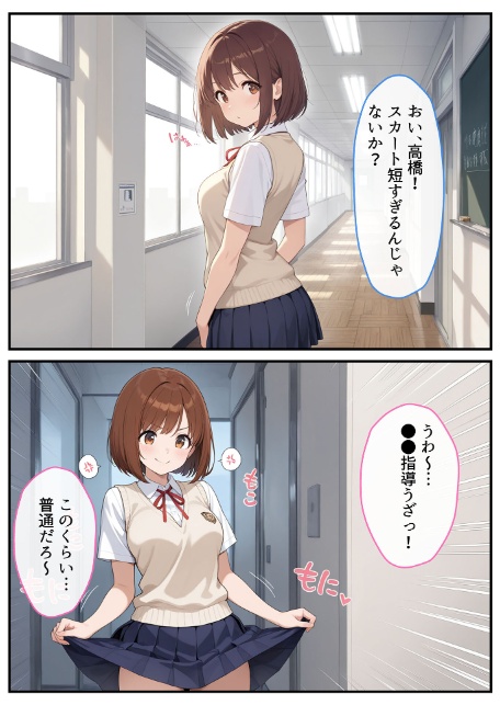 パパ活●●●●が●●指導教師に脅され中●しをした話 モザイク版-4