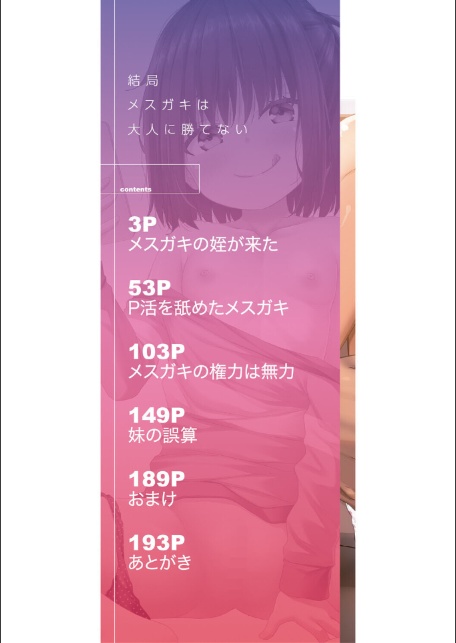 結局メスガキは大人に勝てない【1話試し読み付き】-2