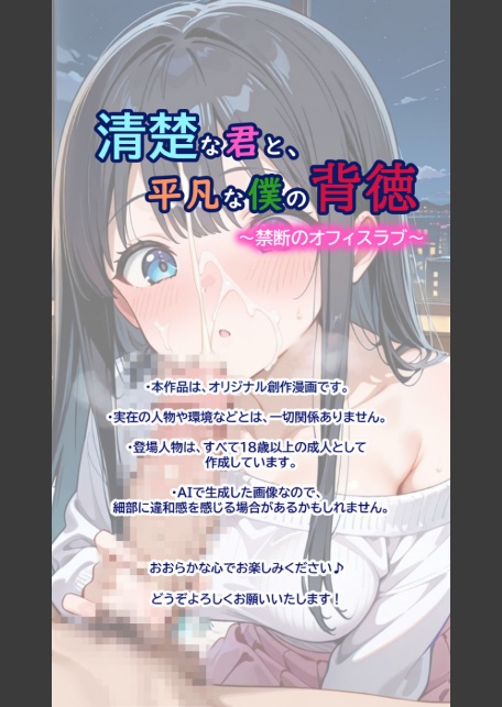 清楚な君と、平凡な僕の背徳 〜禁断のオフィスラブ〜 モザイク版-4