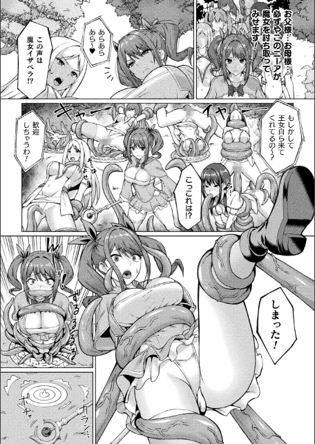 闇に呑まれたふたなり姫魔導士【単話】-3