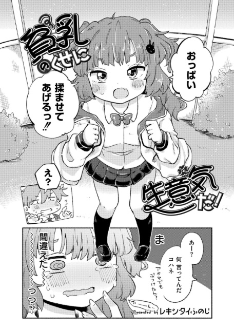貧乳のくせに生意気だ！-2