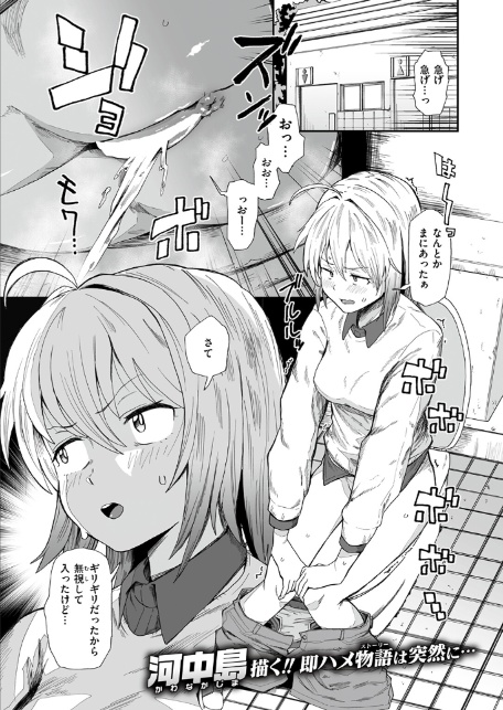 公衆トイレとディルドと変態と私-3