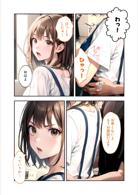 いちゃLOVE純情ベッドルーム 〜昼下がりのキッチン、恋人になった幼馴染と過ごす甘い日常〜 モザイク版-6