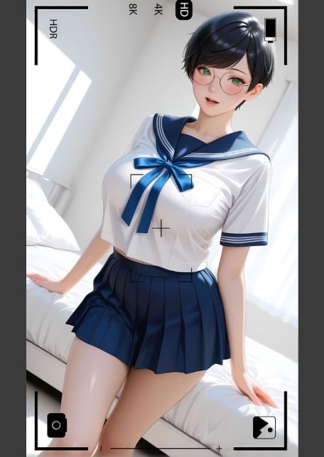 【純朴巨乳美●●パイ●リ編】水着撮影会のはずが、いつのまにかおぢさんち〇ぽに沼る話3 モザイク版-18