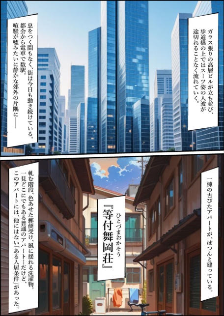 人妻限定アパート 301号室 時村文枝 〜大家のペットになった日編〜 モザイク版-サンプル画像3