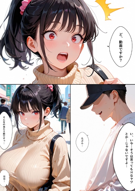 ミニマム爆乳妻〜騙されてAV出演してしまいました〜 モザイク版-サンプル画像10