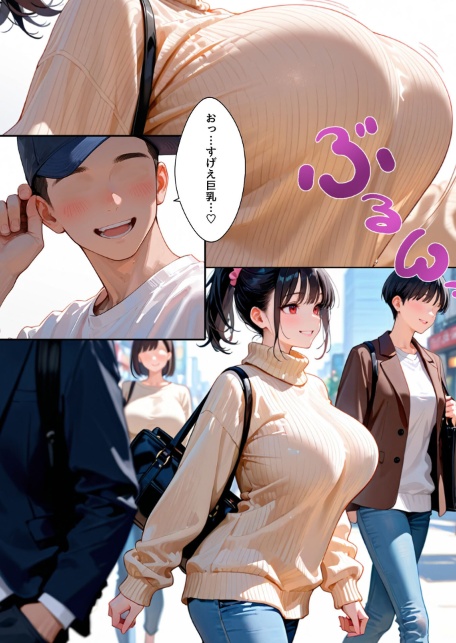 ミニマム爆乳妻〜騙されてAV出演してしまいました〜 モザイク版-サンプル画像7