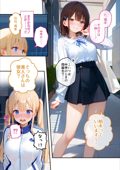 ツンデレマネージャーのオナサポえっち（6） 〜見えてないからって、興奮してんじゃないわよ！ばかぁ！〜 モザイク版-サンプル画像4