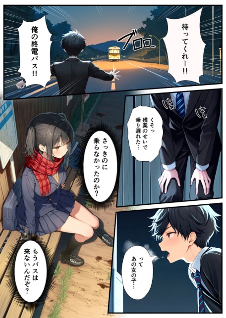 セックスが嫌いなジト目TS家出少女が一晩でメス堕ちする話 モザイク版-サンプル画像5
