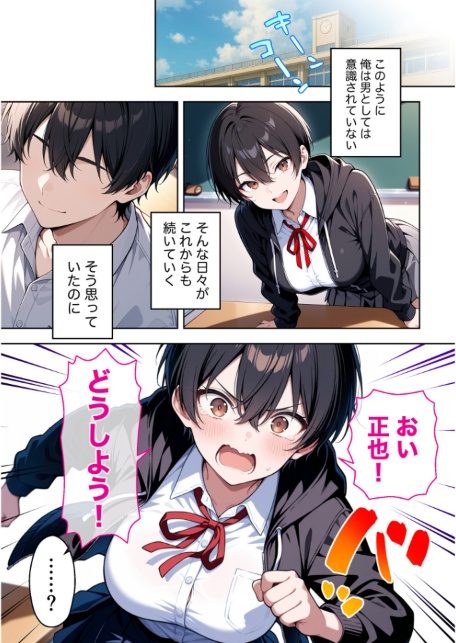 ボーイッシュ幼馴染がエロすぎて困っています-サンプル画像6