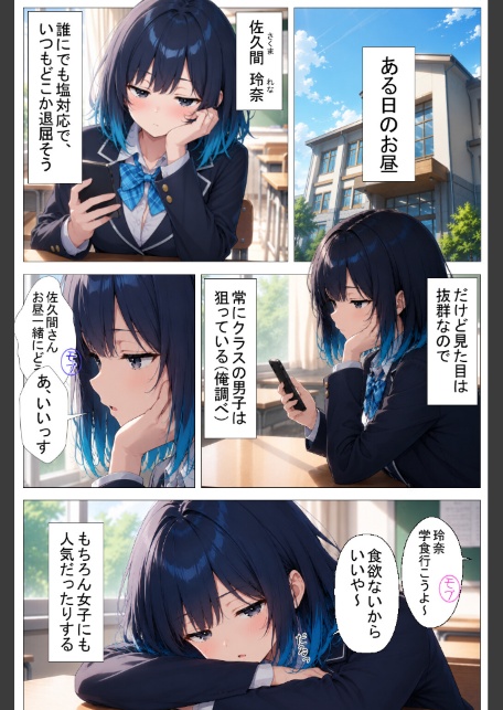 陰キャの俺をセックスの練習台にしたクールギャルが種付けされてメス堕ちした件【棒消し修正版】-サンプル画像2