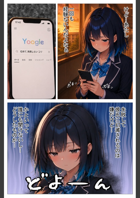 陰キャの俺をセックスの練習台にしたクールギャルが種付けされてメス堕ちした件【棒消し修正版】-サンプル画像5