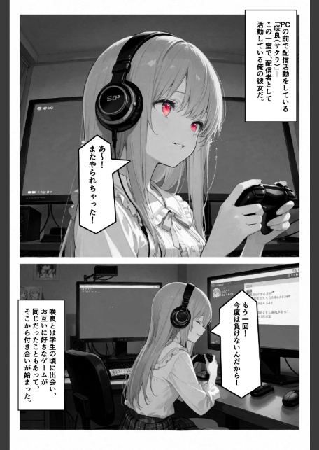 彼女が配信中ならイタズラし放題じゃね！！！【棒消し修正版】-サンプル画像14