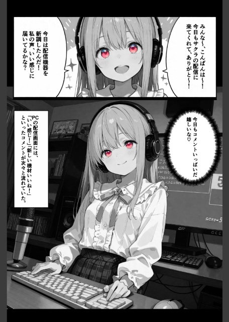 彼女が配信中ならイタズラし放題じゃね！！！【棒消し修正版】-サンプル画像9
