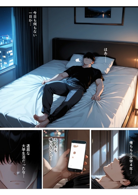 清楚だと思っていた人妻大家は欲求不満でビッチビチだった話【モザイク版】-サンプル画像1