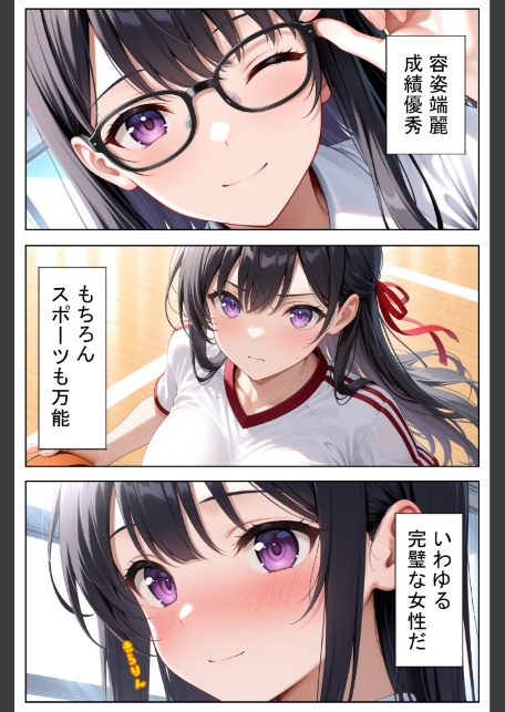 清楚な女を脅したら依存されて勝手に壊れた話（1）（単話）【棒消し修正版】-サンプル画像2