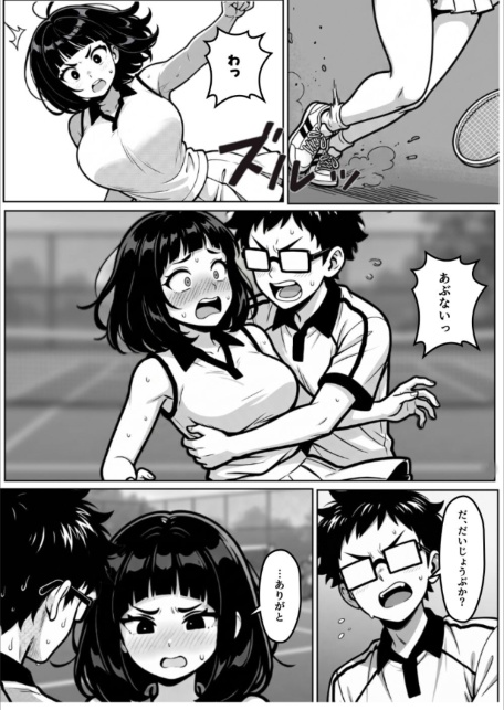 本能に狂わされるわからせ特訓:最悪の相性だった僕たちが、夜のラリーで無敵のペアになるまで【棒消し修正版】-サンプル画像8