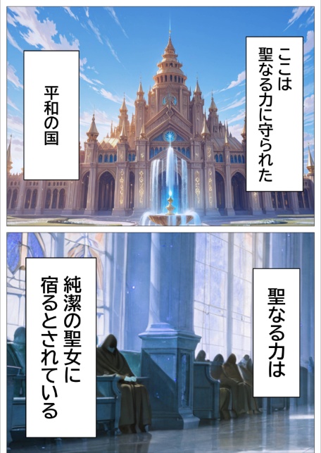 聖女の禁断オナニー〜鏡の声に誘惑され魔道具で純潔崩壊〜【モザイク版】-サンプル画像1