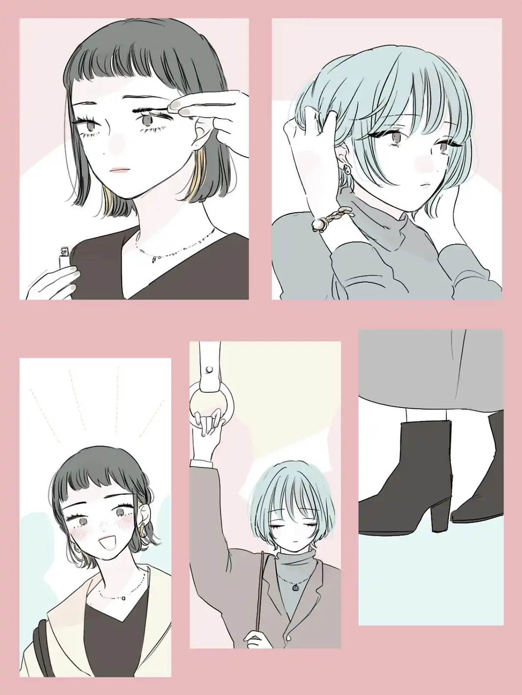 社会人百合スゥとアメ【成人向け版】 デート編-サンプル画像4