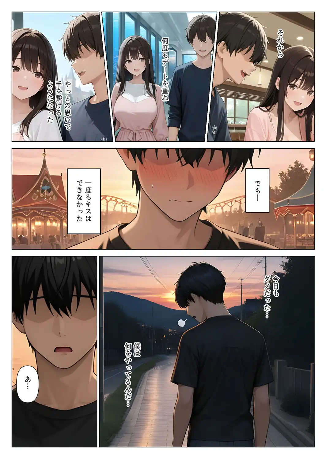 初めての相手は彼女の姉 人妻に童貞相談したら中●しセックスしてしまった話 モザイク版-サンプル画像13