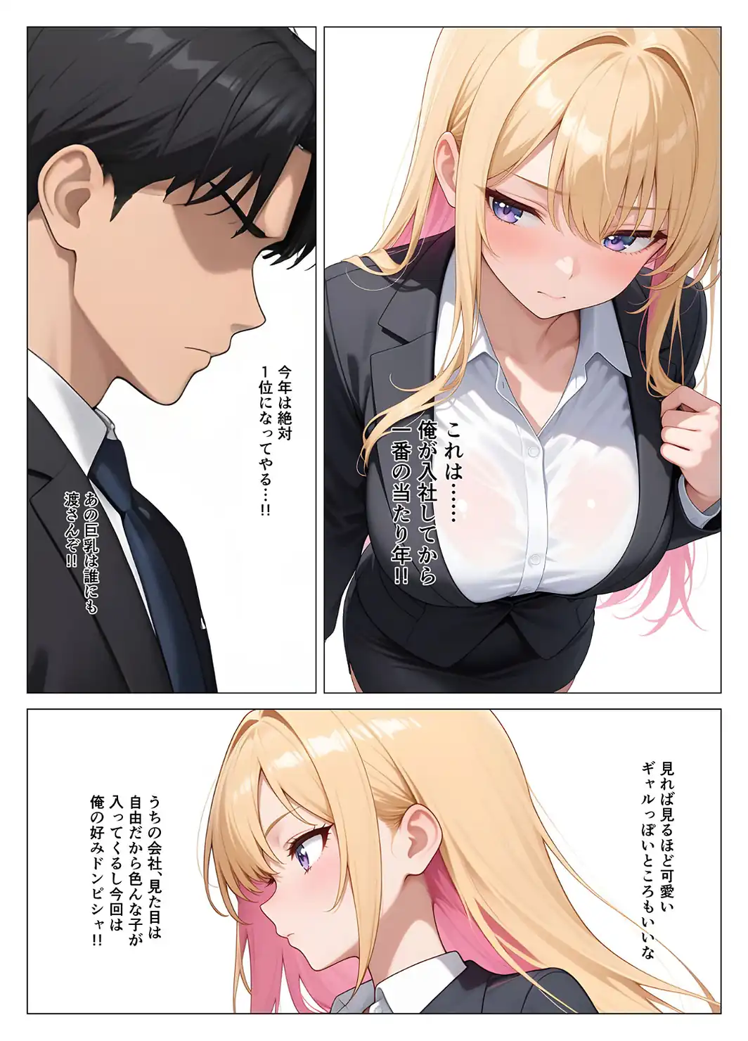 営業成績王になった俺が生意気な新卒ギャルを分からせた話 モザイク版-サンプル画像6