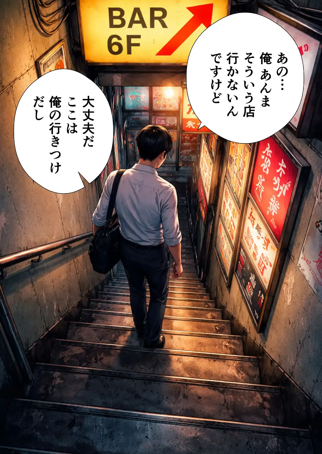 はじめておっパブ行ってみた話1巻-サンプル画像2