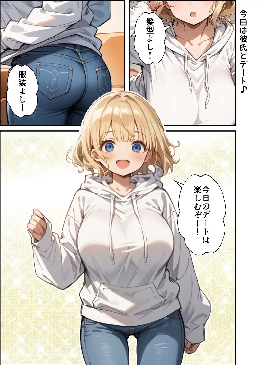 可愛い妹が失恋したので慰め上書き中出しセックスした話【モザイク版】-サンプル画像1