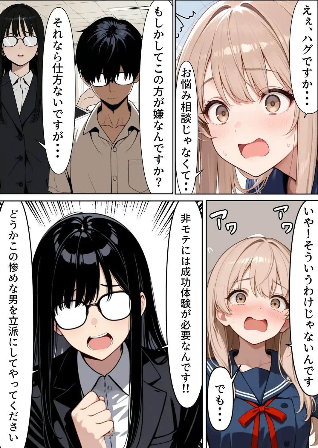 底辺逆転-どん底ぼっち童貞の俺が億万長者に！？同級生の美女を「冴えない男の救済企画」と称した高額バイトで釣ってみた結果…【棒消し修正版】-サンプル画像13