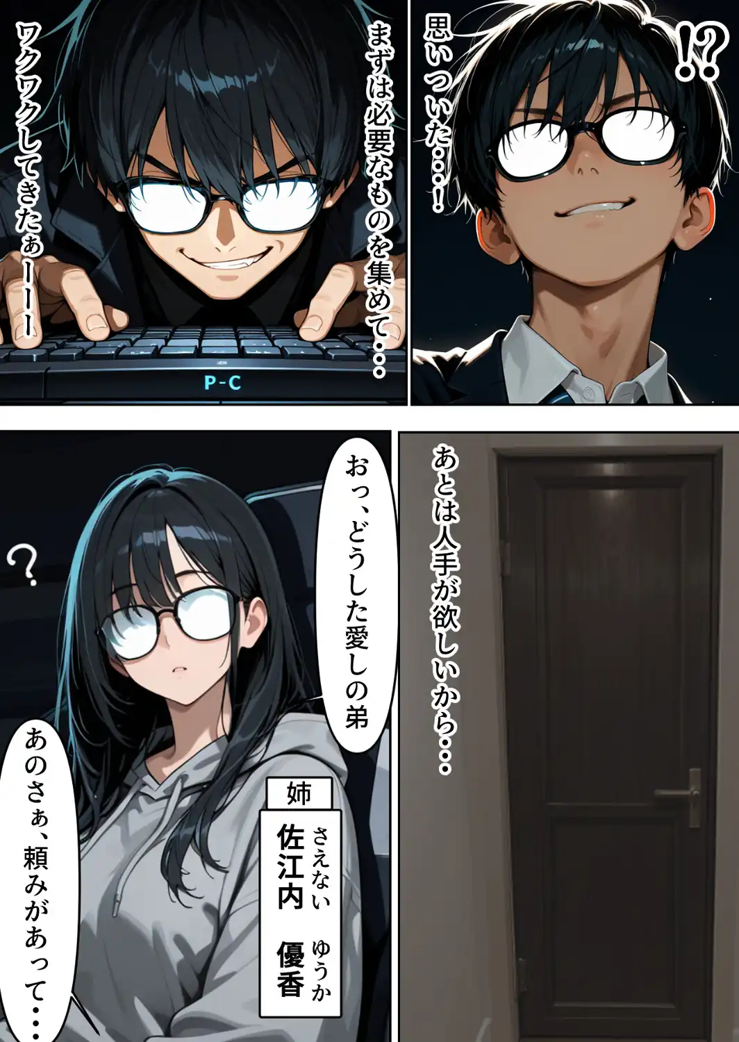 底辺逆転-どん底ぼっち童貞の俺が億万長者に！？同級生の美女を「冴えない男の救済企画」と称した高額バイトで釣ってみた結果…【棒消し修正版】-サンプル画像4