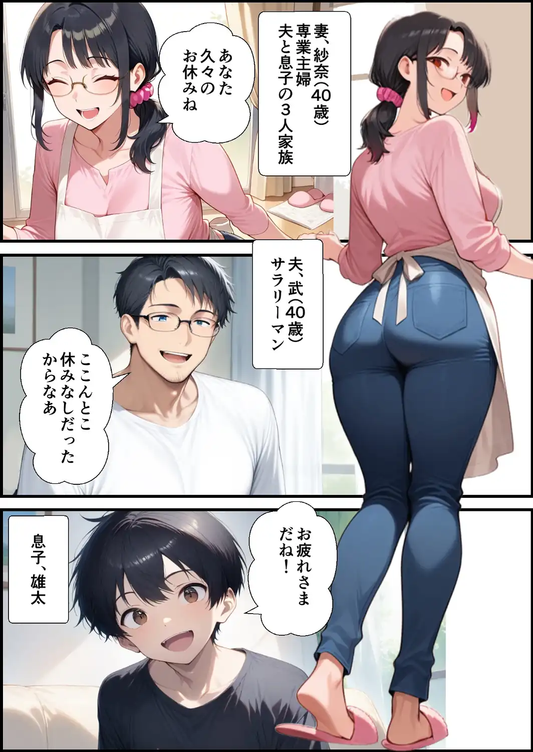 妻が毒オジにナンパされて媚薬を盛られた件【モザイク版】-サンプル画像1