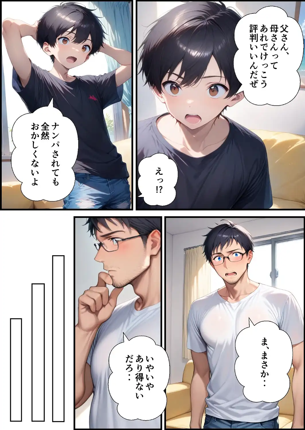 妻が毒オジにナンパされて媚薬を盛られた件【モザイク版】-サンプル画像11
